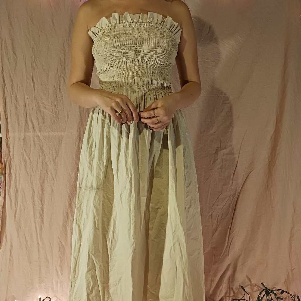Simple Strapless Dress